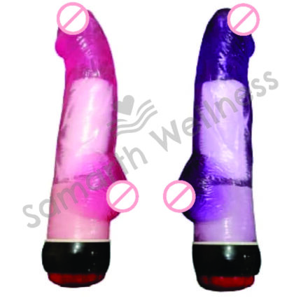 Samarth Wellness Adam 8 Inch G-Spot Jelly Dildo Stud Vibrator