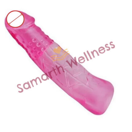 Samarth Wellness Iceman 7 Inch Pink Color Penis Extender Sleeve