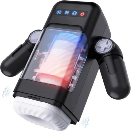 3-in-1 Electric Masturbator with 10 Telescopic Functions