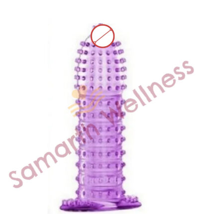 Samarth Wellness Crystal Dotted Condom Reusable Sleeve