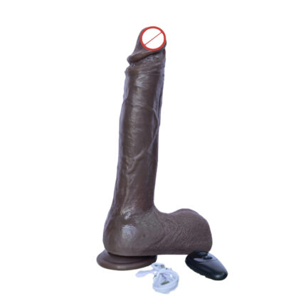 Samarth Wellness 11 Inch Big African Up & Down Wireless Remote Control Vibrating Dildo With Suction Cup